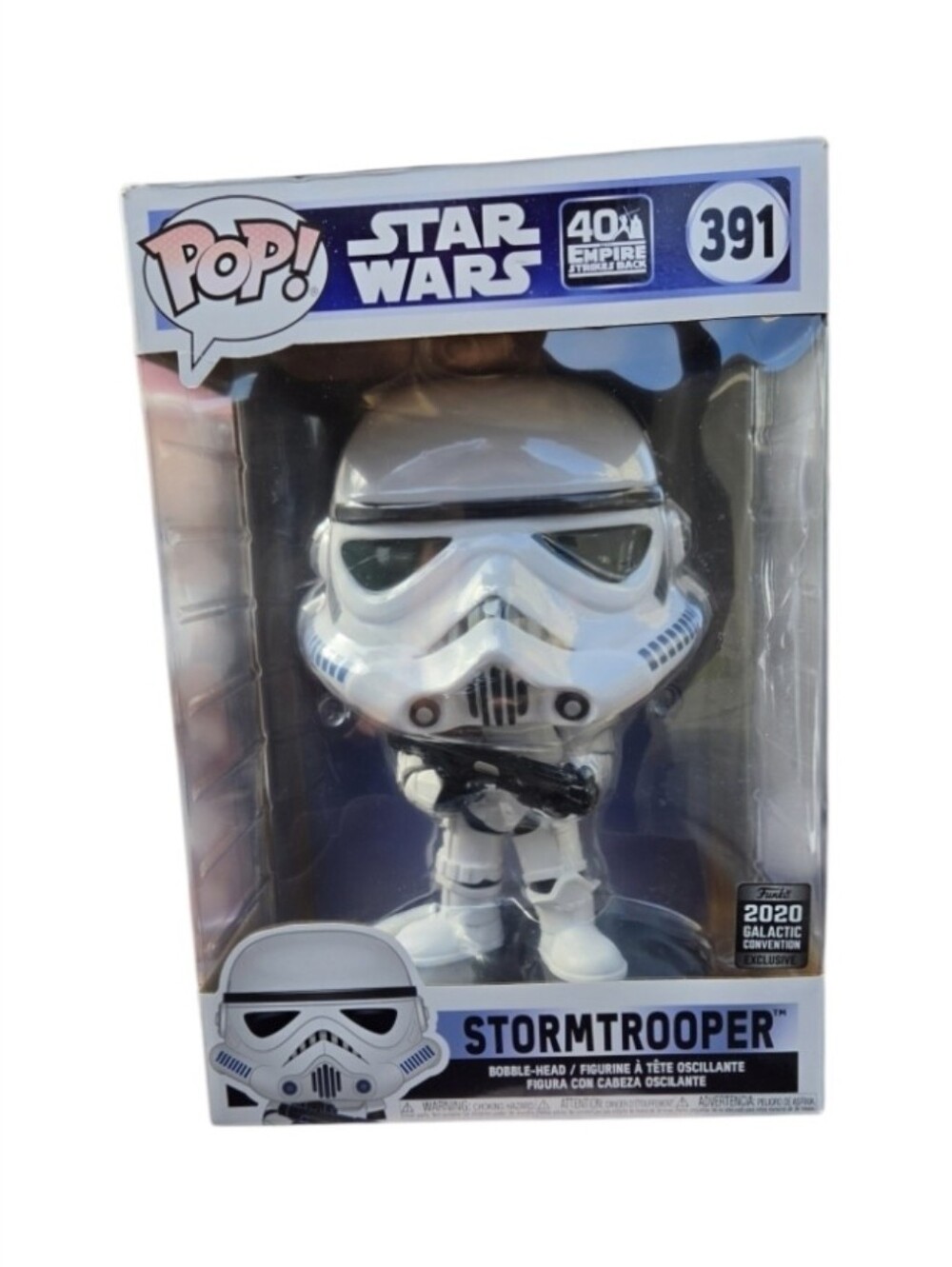 Funko Pop! Star Wars Stormtrooper (#391) 2020 Galactic Convention Exclusive